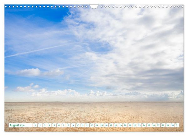 Produktbild: Schillig und Horumersiel - Im Wangerland unterwegs (Wandkalender 2026 DIN A3 quer), CALVENDO Monatskalender