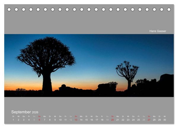 Produktbild: GROSSARTIGE LANDSCHAFTEN unserer Erde 2026 (Tischkalender 2026 DIN A5 quer), CALVENDO Monatskalender