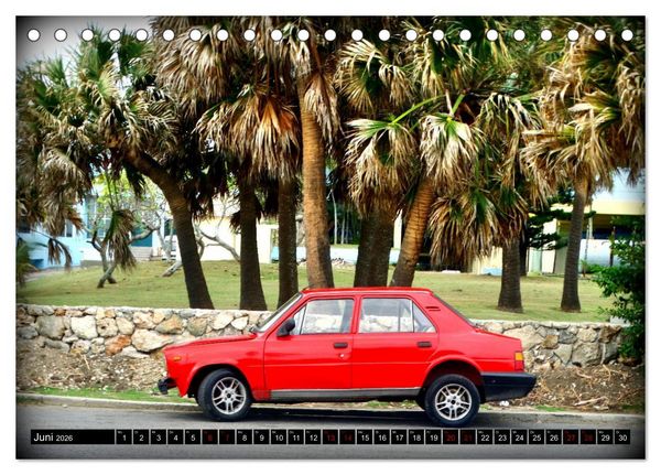 Produktbild: SKODA HITS - Oldtimer der CSSR in Kuba (Tischkalender 2026 DIN A5 quer), CALVENDO Monatskalender
