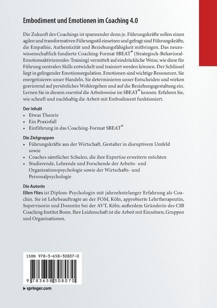 Produktbild: Embodiment und Emotionen im Coaching 4.0