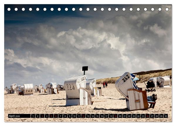 Produktbild: Insel Spiekeroog (Tischkalender 2026 DIN A5 quer), CALVENDO Monatskalender