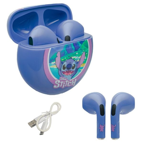 Produktbild: Stitch Bluetooth-Kopfh&ouml;rer mit Ladecase