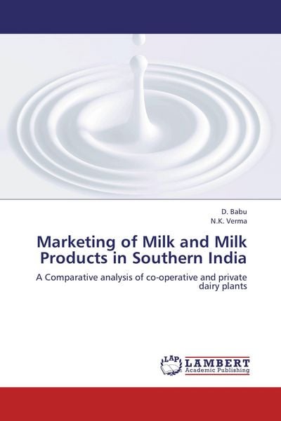 Produktbild: Marketing of Milk and Milk Products in Southern India