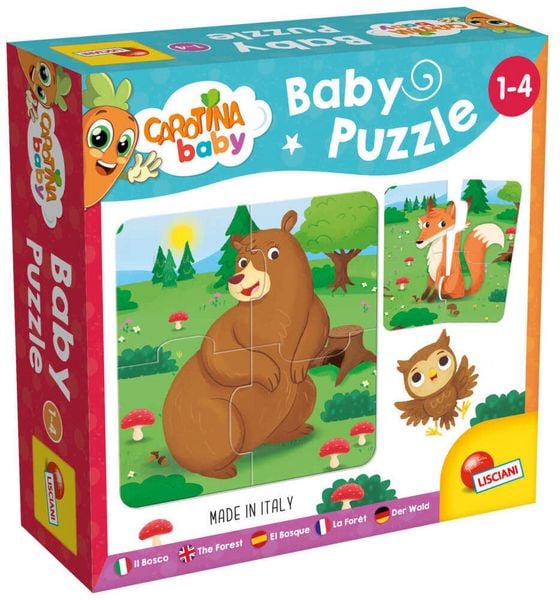 Carotina Baby Puzzle: Der Wald