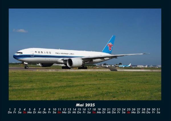 Produktbild: Flugzeuge 2025 Fotokalender DIN A4