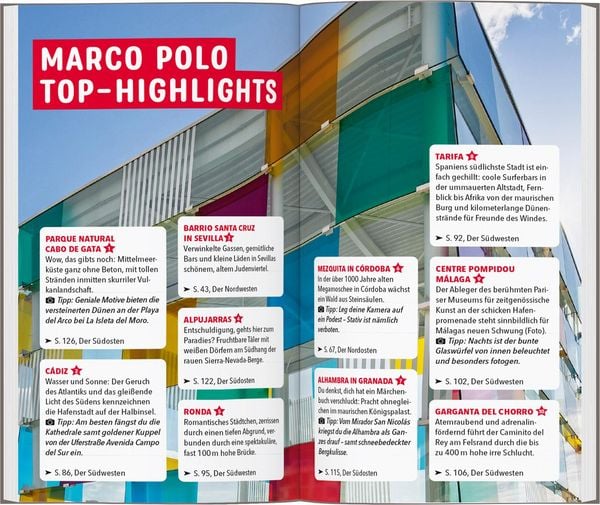 Produktbild: MARCO POLO Reiseführer Andalusien