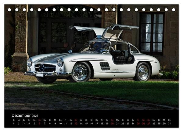 Produktbild: 300 SL Collectors Edition # 1 (Tischkalender 2026 DIN A5 quer), CALVENDO Monatskalender