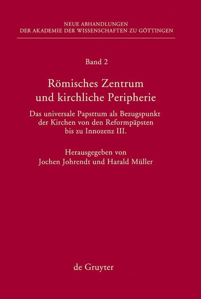 Produktbild: R&ouml;misches Zentrum und kirchliche Peripherie