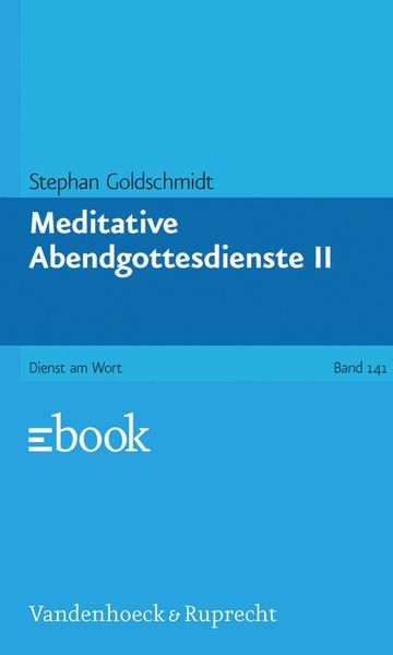 Produktbild: Meditative Abendgottesdienste II