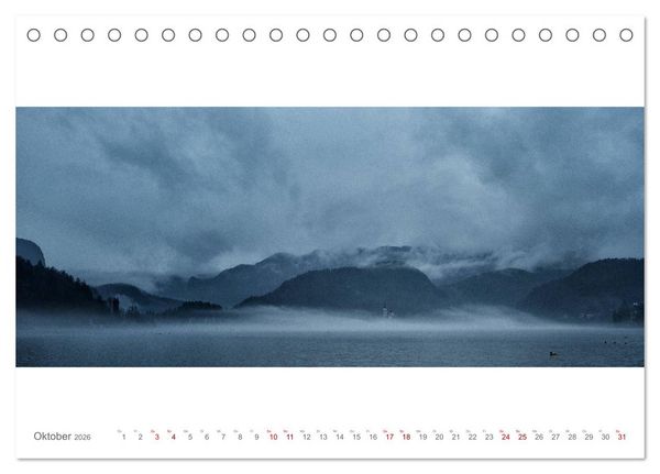 Produktbild: BergBlicke! (Tischkalender 2026 DIN A5 quer), CALVENDO Monatskalender