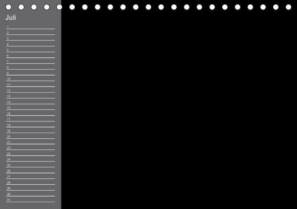 Produktbild: Bastelkalender mit Planerfunktion / F&uuml;r Schwarz - Wei&szlig; - Seher (Tischkalender immerw&auml;hrend DIN A5 quer)