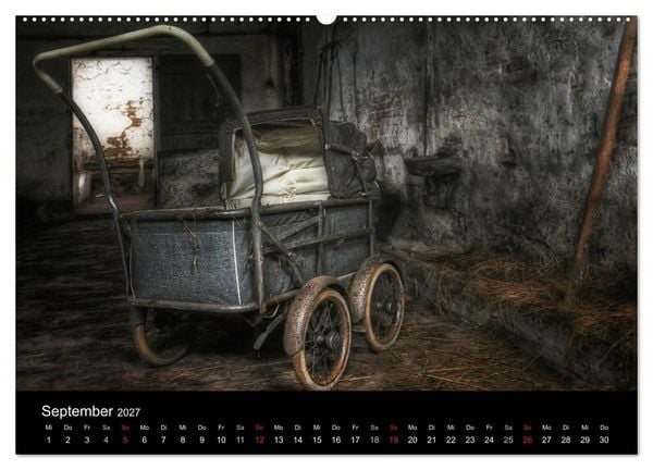 Produktbild: Lost Places - Auch der Verfall hat seinen Charme (hochwertiger Premium Wandkalender 2027 DIN A2 quer), Kunstdruck in Hochglanz
