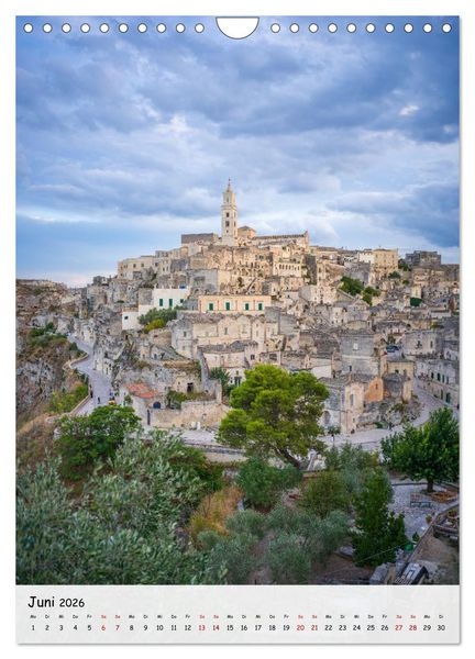 Produktbild: Apulien und Basilikata - Italiens S&uuml;den (Wandkalender 2026 DIN A4 hoch), CALVENDO Monatskalender