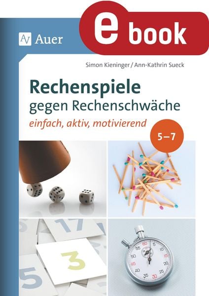 Produktbild: Rechenspiele gegen Rechenschw&auml;che Klassen 5-7