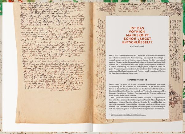 Produktbild: Das Voynich-Manuskript. The Voynich Manuscript. The Complete Edition