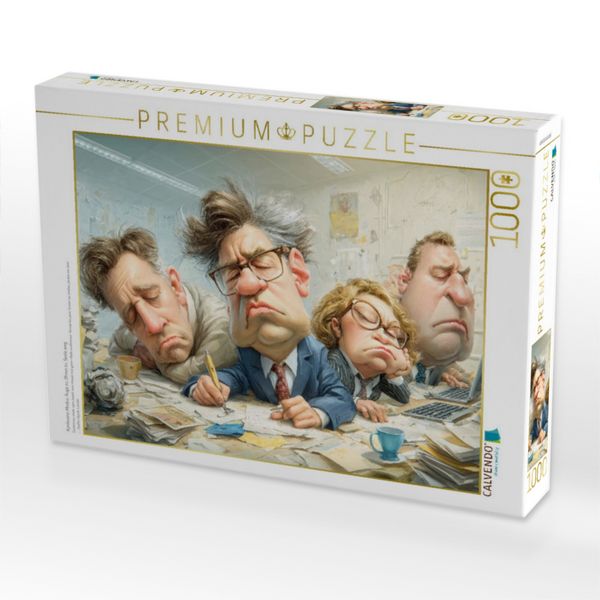 Produktbild: CALVENDO Puzzle Konferenz-Modus: Auge zu, Ohren zu, Seele weg | 1000 Teile Lege-Gr&ouml;&szlig;e 64x48cm Foto-Puzzle f&uuml;r gl&uuml;ckliche Stunden
