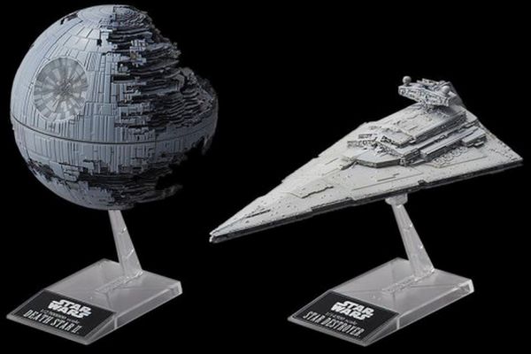 Revell - BANDAI Death Star II + Imperial Star Destroyer