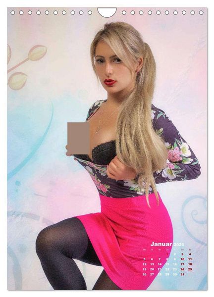 Produktbild: Naddys Dessous (Wandkalender 2026 DIN A4 hoch), CALVENDO Monatskalender