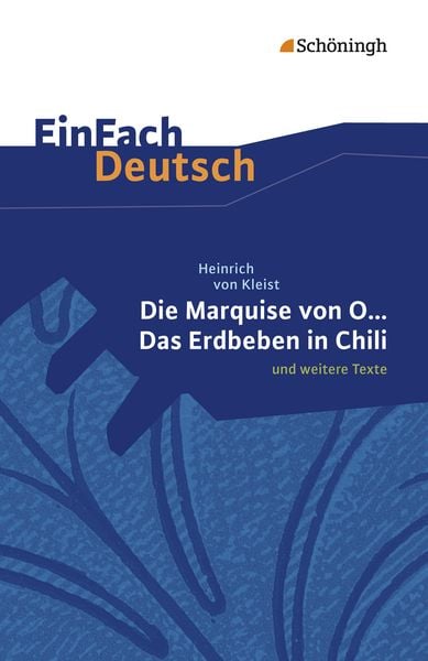 EinFach Deutsch Textausgaben, Taschenbuch von Christine Mersiowsky, Schöningh Verlag in Westermann Bildungsmedien, 978-3-14-022451-2