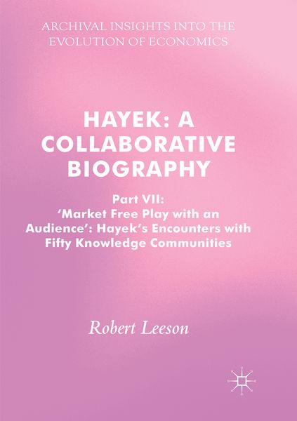 Produktbild: Hayek: A Collaborative Biography