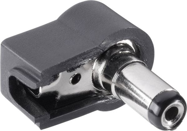 BKL Electronic 072115 Niedervolt-Steckverbinder Stecker, gewinkelt 5.5mm 2.1mm 1St.