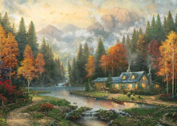 Produktbild: Herbstabend am See