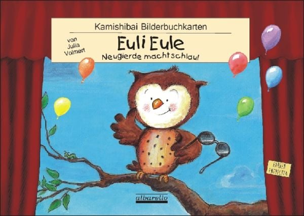 Euli Eule - 12 Bilderbuchkarten fürs Kamishibai im DIN A3 Format!, von Julia Volmert, Albarello, 978-3-86559-115-9