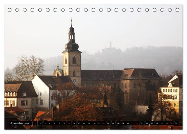 Produktbild: Bezauberndes Bamberg (Tischkalender 2026 DIN A5 quer), CALVENDO Monatskalender