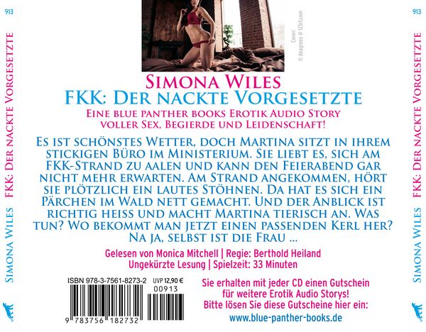 Produktbild: FKK: Der nackte Vorgesetzte | Erotik Audio Story | Erotisches H&ouml;rbuch Audio-CD