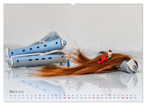 Produktbild: Hair-liche Zeiten (hochwertiger Premium Wandkalender 2026 DIN A2 quer), Kunstdruck in Hochglanz