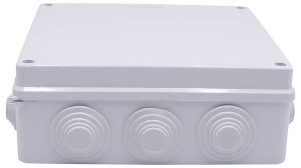 Produktbild: TRU COMPONENTS TC-RA 200x200x80 TC-10239060 Installations-Geh&auml;use ABS Kunststoff Wei&szlig; 1St.