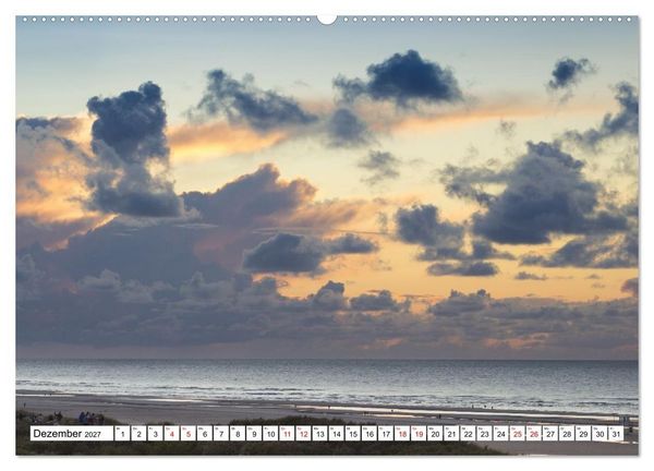Produktbild: Langeoog - Momente einer Reise (Wandkalender 2027 DIN A2 quer), CALVENDO Monatskalender