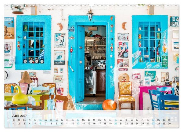 Produktbild: Insel Kos - Trauminsel des Dodekanes (Wandkalender 2027 DIN A2 quer), CALVENDO Monatskalender