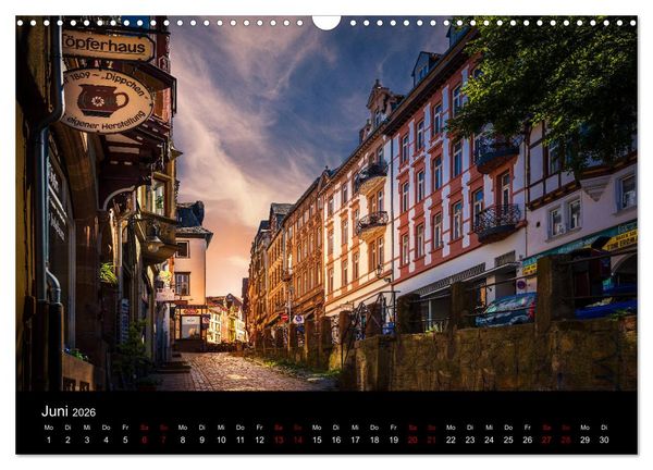 Produktbild: M&auml;rchenhaftes Marburg (Wandkalender 2026 DIN A3 quer), CALVENDO Monatskalender