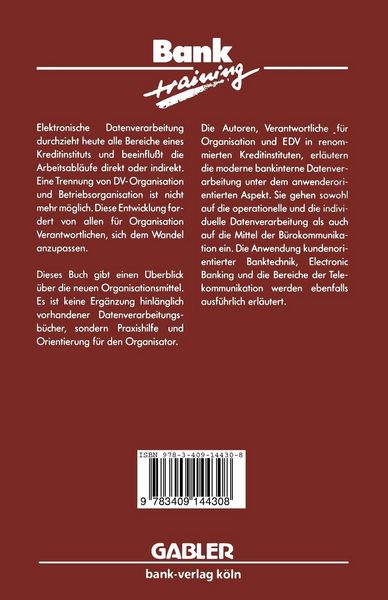 Produktbild: Organisation im Bankbetrieb