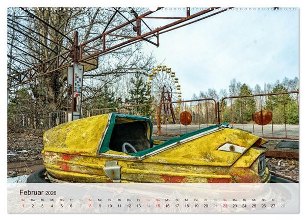 Produktbild: Lost Places - verlassen und vergessen (hochwertiger Premium Wandkalender 2026 DIN A2 quer), Kunstdruck in Hochglanz
