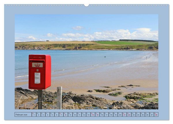 Produktbild: Sie haben Post - Briefk&auml;sten in Schottland (hochwertiger Premium Wandkalender 2026 DIN A2 quer), Kunstdruck in Hochglanz