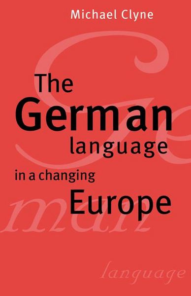 Produktbild: The German Language in a Changing Europe