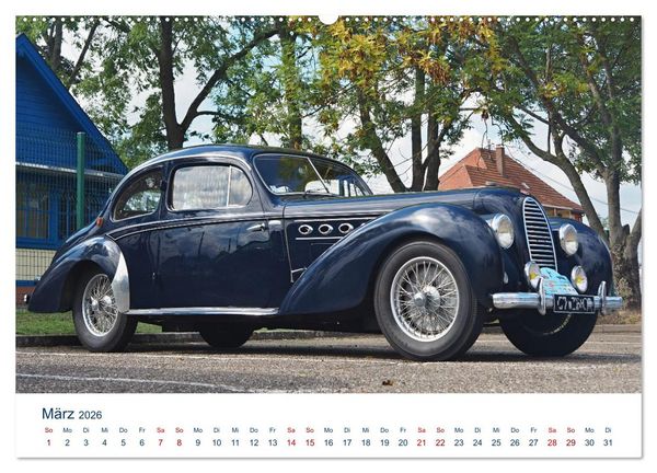 Produktbild: Bugatti Traumautos (hochwertiger Premium Wandkalender 2026 DIN A2 quer), Kunstdruck in Hochglanz