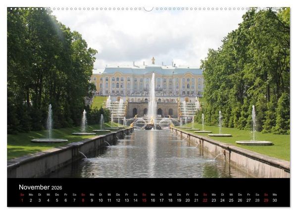 Produktbild: St. Petersburg (Wandkalender 2026 DIN A2 quer), CALVENDO Monatskalender