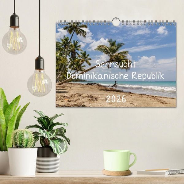 Produktbild: Sehnsucht Dominikanische Republik 2026 (Wandkalender 2026 DIN A4 quer), CALVENDO Monatskalender