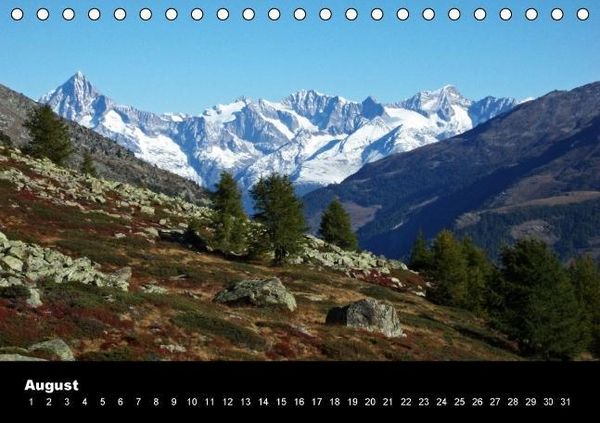 Produktbild: Schweizer Alpen (Tischkalender immerw&auml;hrend DIN A5 quer)