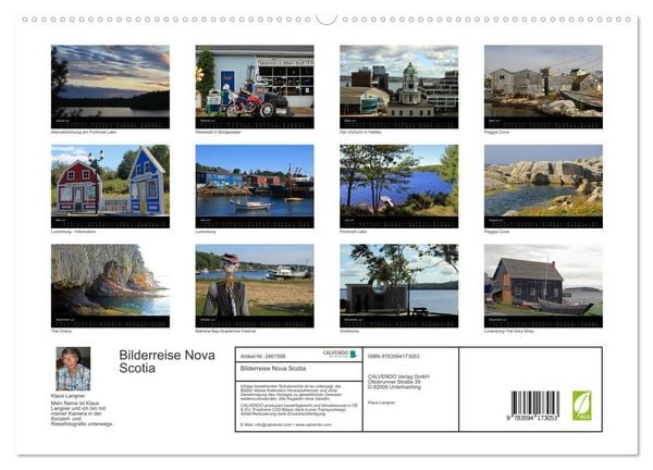 Produktbild: Bilderreise Nova Scotia (hochwertiger Premium Wandkalender 2027 DIN A2 quer), Kunstdruck in Hochglanz