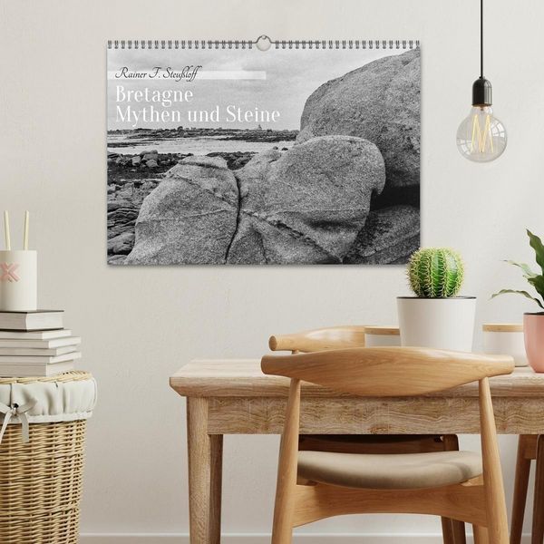 Produktbild: Bretagne Mythen und Steine (Wandkalender 2026 DIN A3 quer), CALVENDO Monatskalender