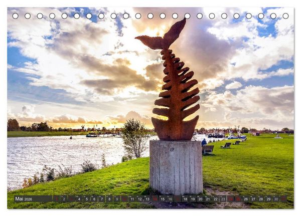 Produktbild: GREETSIEL-LIEBE (Tischkalender 2026 DIN A5 quer), CALVENDO Monatskalender