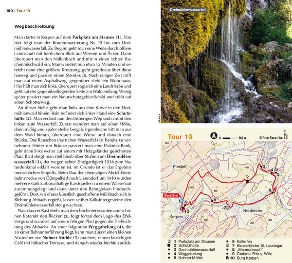 Produktbild: Reise Know-How Wanderf&uuml;hrer Eifel : 40 Wanderungen, mit GPS-Tracks