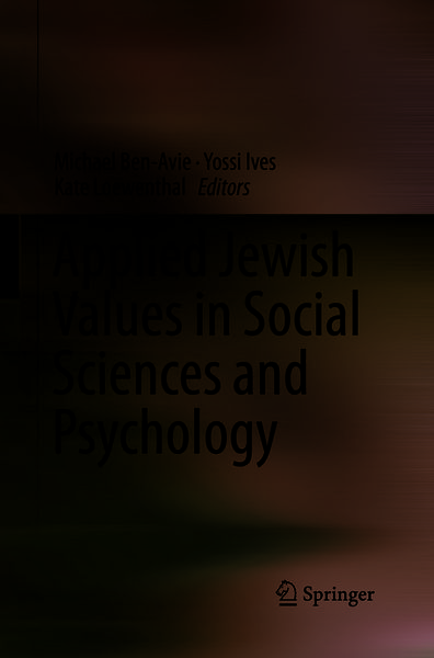 Produktbild: Applied Jewish Values in Social Sciences and Psychology
