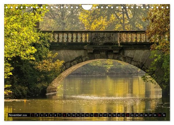 Produktbild: Spaziergang durch den W&ouml;rlitzer Park (Wandkalender 2026 DIN A4 quer), CALVENDO Monatskalender