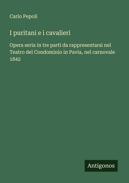 Produktbild: I puritani e i cavalieri