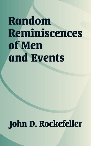 Produktbild: Random Reminiscences of Men and Events